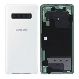 Samsung Galaxy S10 Plus G975F - Cache batterie (Céramique Blanc) - GH82-18867B Genuine Service Pack