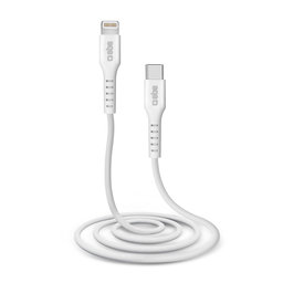 SBS - Câble Lightning / USB-C (1m), blanc