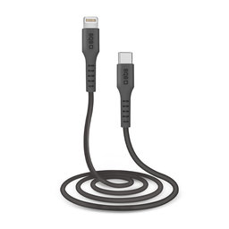 SBS - Câble Lightning / USB-C (1m), noir