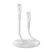 SBS - Câble Lightning / USB-C (2m), blanc
