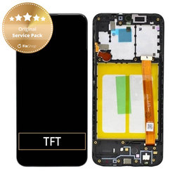 Samsung Galaxy A20e A202F - Écran LCD + Ecran Tactile + Cadre (Noir) - GH82-20229A, GH82-20186A Genuine Service Pack