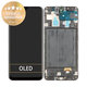 Samsung Galaxy A30 A305F - Ecran LCD + Ecran Tactile + Cadre (Noir) - GH82-19725A, GH82-19202A Genuine Service Pack