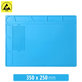 ESD Coussinet en silicone antistatique résistant à la chaleur - 35 x 25 cm
