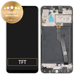 Samsung Galaxy A10 A105F, M10 M105F - Écran LCD + Ecran Tactile + Cadre (Noir) - GH82-20227A, GH82-20322A Genuine Service Pack