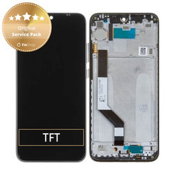 Xiaomi Redmi Note 7 - Écran LCD + Écran Tactile + Cadre (Noir Espace) - 5606100920C7, 560610100033, 560610125033 Genuine Service Pack