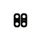 Samsung Galaxy A10 A105F - Objectif de caméra arrière (Noir) - GH64-07410A Genuine Service Pack