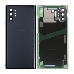 Samsung Galaxy Note 10 Plus N975F - Cache batterie (Aura Black) - GH82-20588A, GH97-23680A Genuine Service Pack