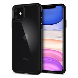 Spigen - Coque Ultra Hybride pour iPhone 11, noir