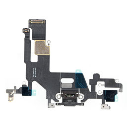 Apple iPhone 11 - Connecteur de charge + Câble flexible (Noir)