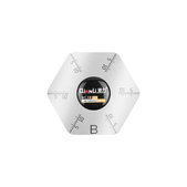 QianLi ToolPlus Hexagon - Outil de levier en métal