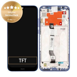 Xiaomi Redmi Note 8T - Écran LCD + Ecran Tactile + Cadre (Starscape Blue) - 5600030C3X00 Genuine Service Pack