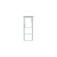 Samsung Galaxy A51 A515F - Tiroir SIM (Prism Crush Blanc) - GH98-45036A Genuine Service Pack