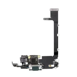 Apple iPhone 11 Pro Max - Connecteur de charge + Câble flexible (Vert)