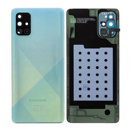 Samsung Galaxy A71 A715F - Cache batterie (Prism Crush Blue) - GH82-22112C Genuine Service Pack