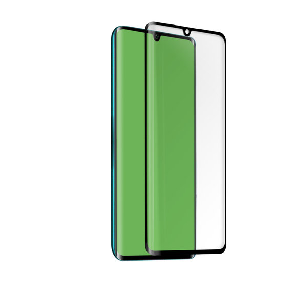 SBS - Verre Trempé 4D Full Glass pour Xiaomi Mi Note 10, Mi Note 10 Pro, noir