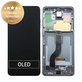 Samsung Galaxy S20 G980F - Écran LCD + Ecran Tactile + Cadre (Cosmic Gray) - GH82-22131A, GH82-22123A, GH82-31433A, GH82-31432A Genuine Service Pack