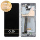 Samsung Galaxy S20 Ultra G988F - Écran LCD + Ecran Tactile + Cadre + Caméra Avant (Gris Cosmique) - GH82-22271B, GH82-22327B Genuine Service Pack