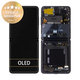 Samsung Galaxy Z Flip F700N - Écran LCD + Ecran Tactile + Cadre (Noir Miroir) - GH82-22215A Genuine Service Pack