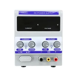 Dingke 1502D+ - Alimentation CC régulée pour test de réparation de téléphones portables (0-15 V, 0-2 A, 230 V EU)