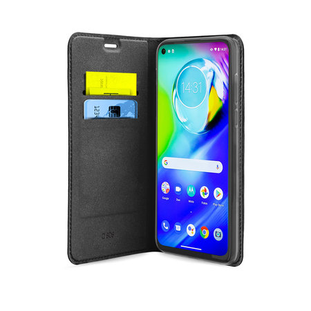 SBS - Étui Book Wallet Lite pour Motorola Moto G8 Power Lite, noir