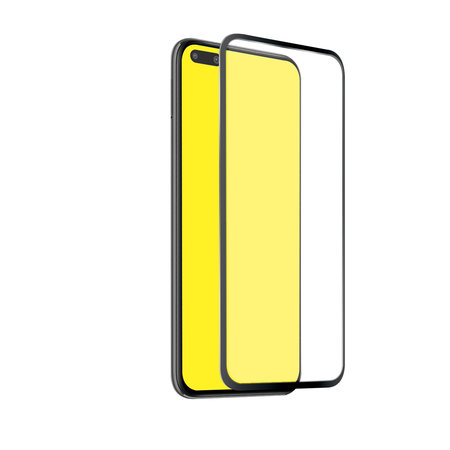 SBS - Couverture complète en verre trempé pour Huawei P40, noir