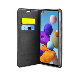 SBS - Étui Book Wallet Lite pour Samsung Galaxy A21s, noir