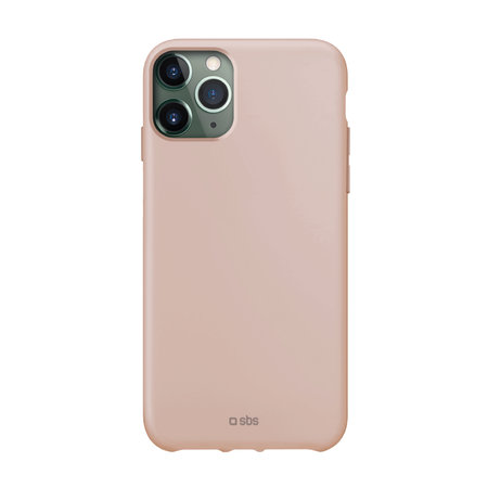 SBS - Coque TPU pour iPhone 11 Pro Max, recyclée, rose
