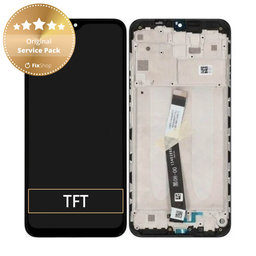 Xiaomi Redmi 9 - Écran LCD + Ecran Tactile + Cadre (Gris Carbone) - 5600050J1900 Genuine Service Pack