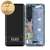 Xiaomi Mi 10 - Écran LCD + Ecran Tactile + Cadre (Twilight Grey) - 56000500J200 Genuine Service Pack