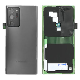 Samsung Galaxy Note 20 Ultra N986B - Cache batterie (Noir mystique) - GH82-23281A Genuine Service Pack