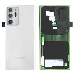 Samsung Galaxy Note 20 Ultra N986B - Cache batterie (Blanc mystique) - GH82-23281C Genuine Service Pack