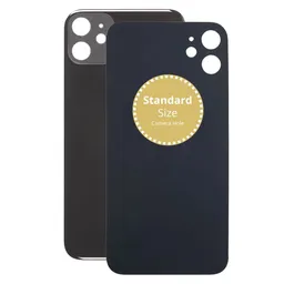 Apple iPhone 11 - Verre du boîtier arrière (Noir)