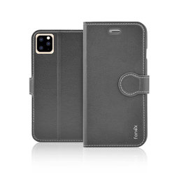 Fonex - Étui Book Identity pour iPhone 11 Pro, noir