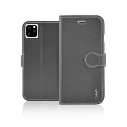 Fonex - Étui Book Identity pour iPhone 11 Pro, noir