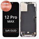 Écran pour iPhone 12 Pro Max, Tactile avec cadre, Refurbished