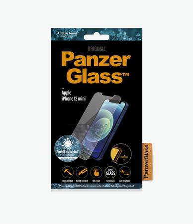 PanzerGlass - Verre Trempé Standard Fit AB pour iPhone 12 mini, transparent