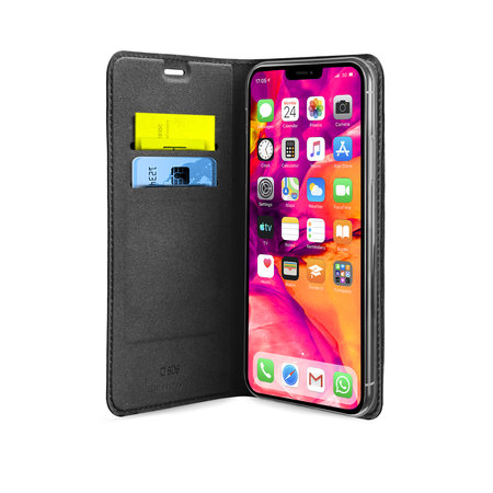 SBS - Étui Book Wallet Lite pour iPhone 12 & 12 Pro, noir