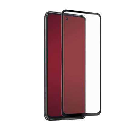 SBS - Couverture complète en verre trempé pour Huawei P Smart 2021, noir