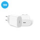 USB-C adaptateur de charge, 18W, compatible avec Apple