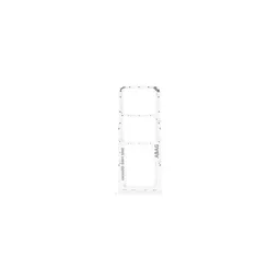 Samsung Galaxy A21s A217F - Plateau SIM + SD (Blanc) - GH98-45392B Genuine Service Pack