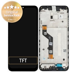 Motorola Moto G9 Play - Écran LCD + Écran Tactile + Cadre (Noir) - 5D68C17397 Genuine Service Pack