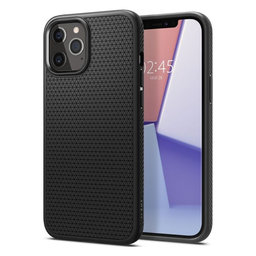 Spigen - Coque Liquid Air pour iPhone 12 Pro Max, noir