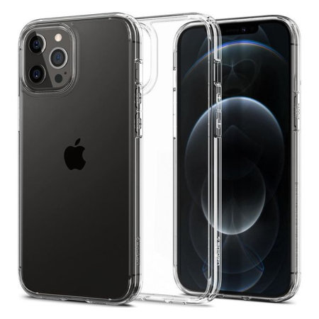 Spigen - Coque Ultra Hybride pour iPhone 12 & 12 Pro, transparente