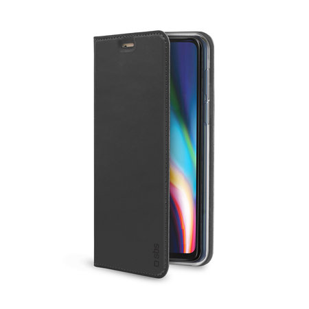 SBS - Étui Book Wallet Lite pour Motorola Moto G 5G Plus, noir