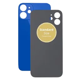 Apple iPhone 12 Mini - Verre du boîtier arrière (Bleu)