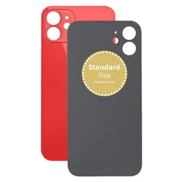 Apple iPhone 12 - Verre du boîtier arrière (Rouge)
