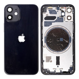 Apple iPhone 12 Mini - Boîtier arrière (Noir)