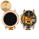 Samsung Galaxy Watch 42mm R810 - Écran LCD + Écran tactile + Cadre (Rose Gold) - GH97-22290B Genuine Service Pack