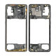 Samsung Galaxy A71 A715F - Cadre central (Prism Crush Black) - GH98-44756A Genuine Service Pack