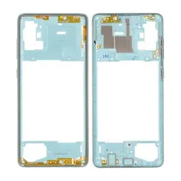 Samsung Galaxy A71 A715F - Cadre central (Prism Crush Blue) - GH98-44756C Genuine Service Pack